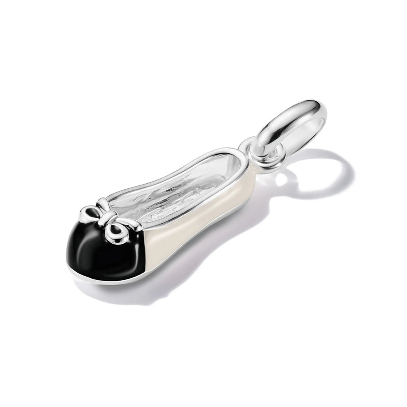 Thomas Sabo Silver and Enamel Ballerina Charm