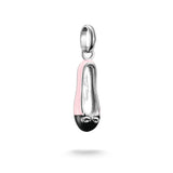 Thomas Sabo Silver and Enamel Pink Ballerina Charm