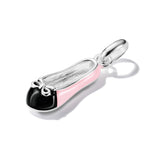Thomas Sabo Silver and Enamel Pink Ballerina Charm