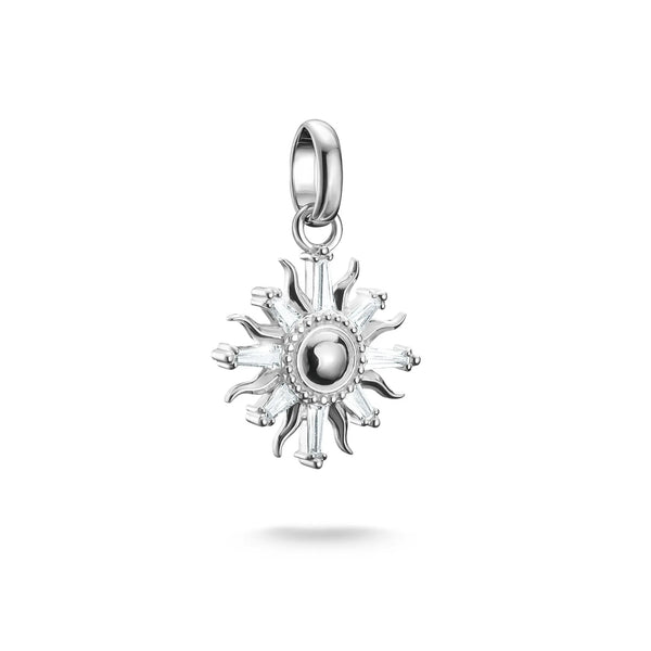 Thomas Sabo Silver Sun Charm with Zirconia