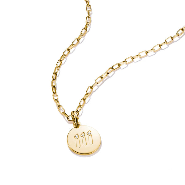 Thomas Sabo Gold-Plated Angel Number 111 Charm