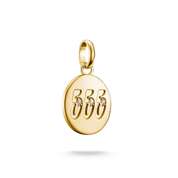 Thomas Sabo Gold-Plated Angel Number 555 Charm