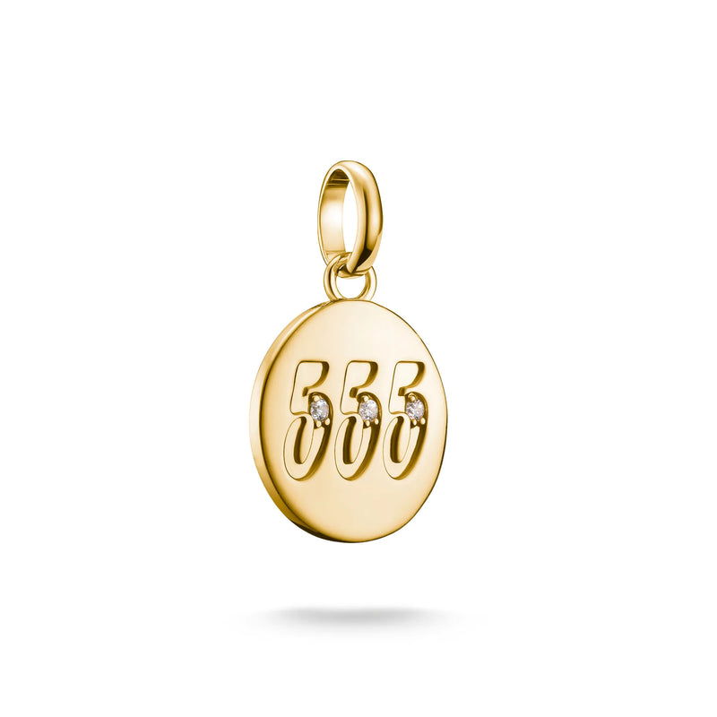 Thomas Sabo Gold-Plated Angel Number 555 Charm