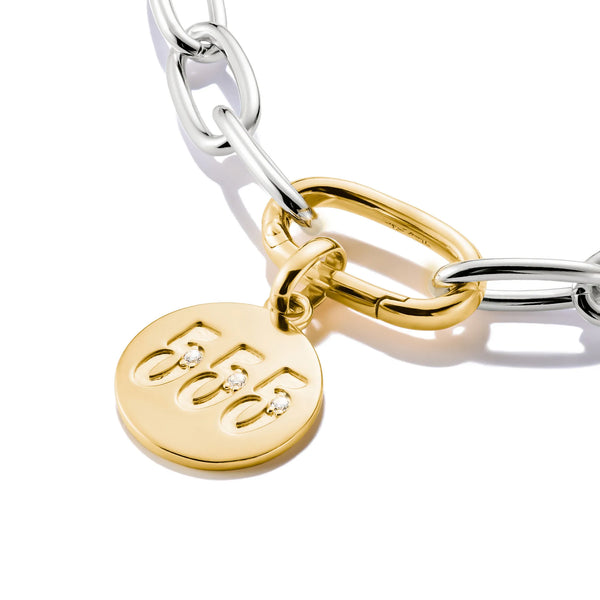 Thomas Sabo Gold-Plated Angel Number 555 Charm