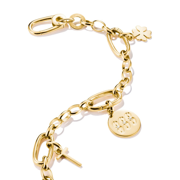 Thomas Sabo Gold-Plated Angel Number 888 Charm
