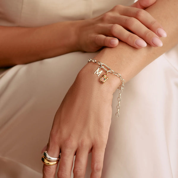 Thomas Sabo Gold-Plated Waving Cat Charm