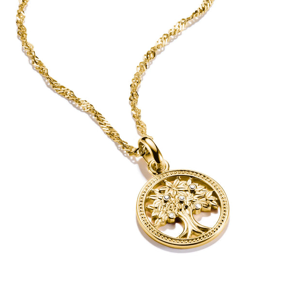 Thomas Sabo Gold-Plated Tree of Love Charm