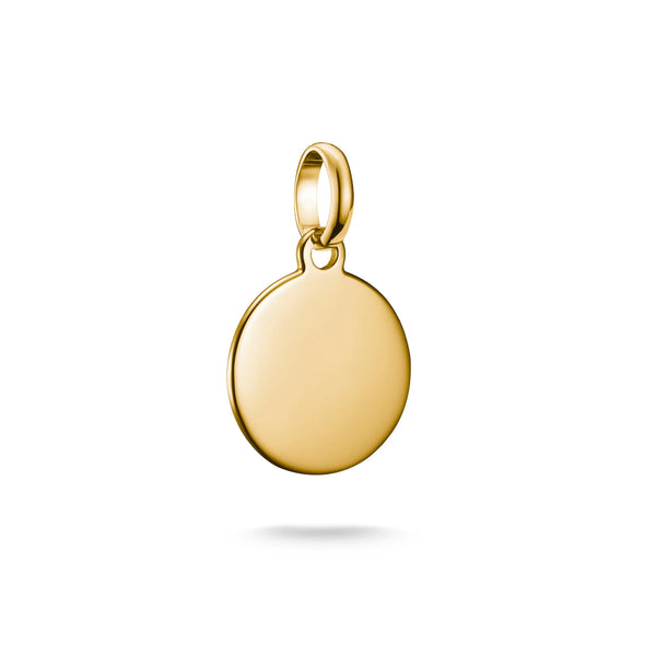 Thomas Sabo Gold-Plated Coin Charm