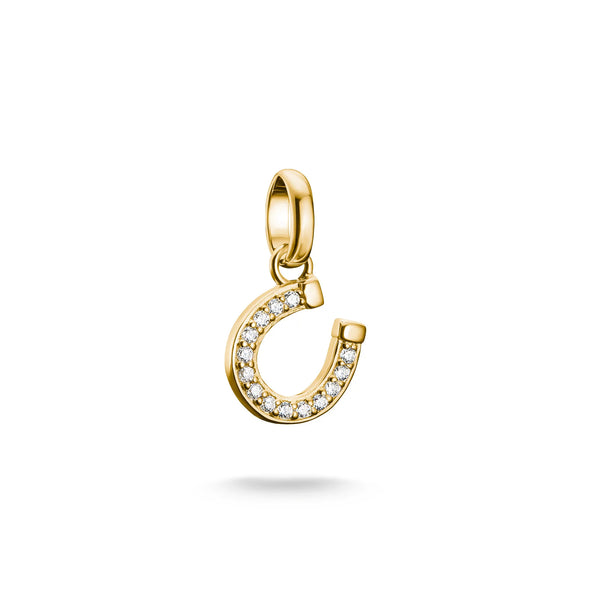 Thomas Sabo Gold-Plated Horseshoe Charm