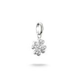 Thomas Sabo Silver Lucky Clover PavÃ© Charm