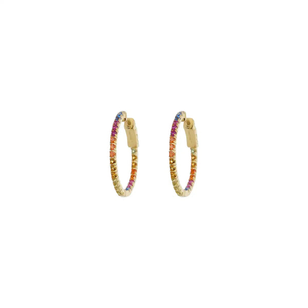 Rainbow Hoops Small