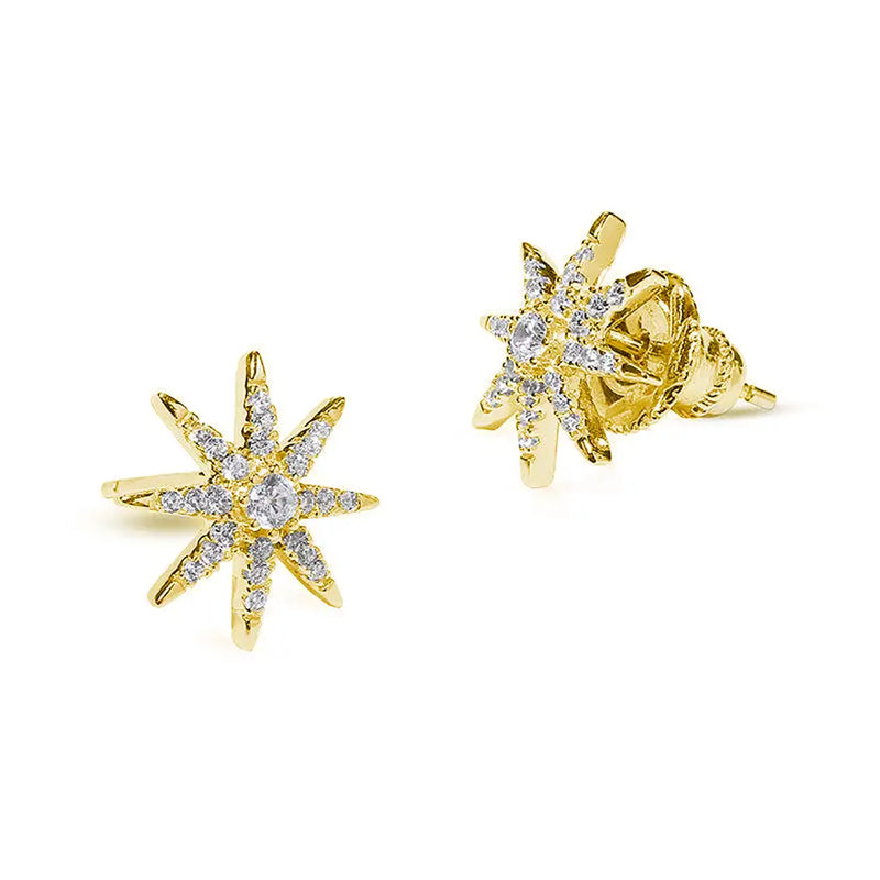 Vega Studs 18K Gold Vermeil