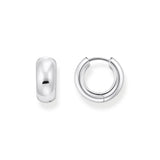 Thomas Sabo Silver Chunky Mini Hoop Earrings