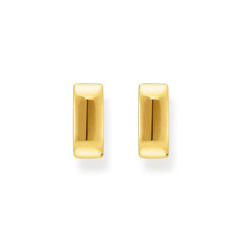 Thomas Sabo Gold-Plated Square Hoop Earrings