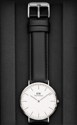 Daniel Wellington Silver Classic Sheffield 40mm watch