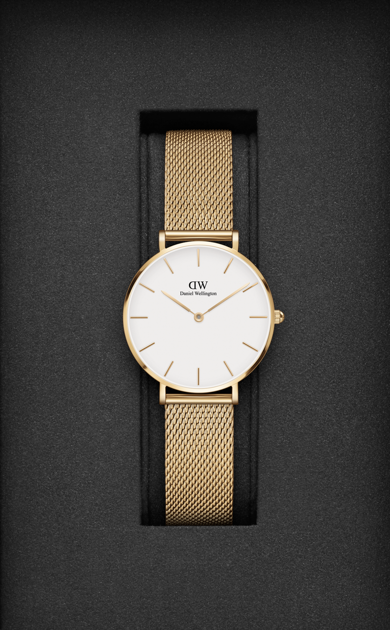 Daniel Wellington Gold Petite Evergold 32mm watch