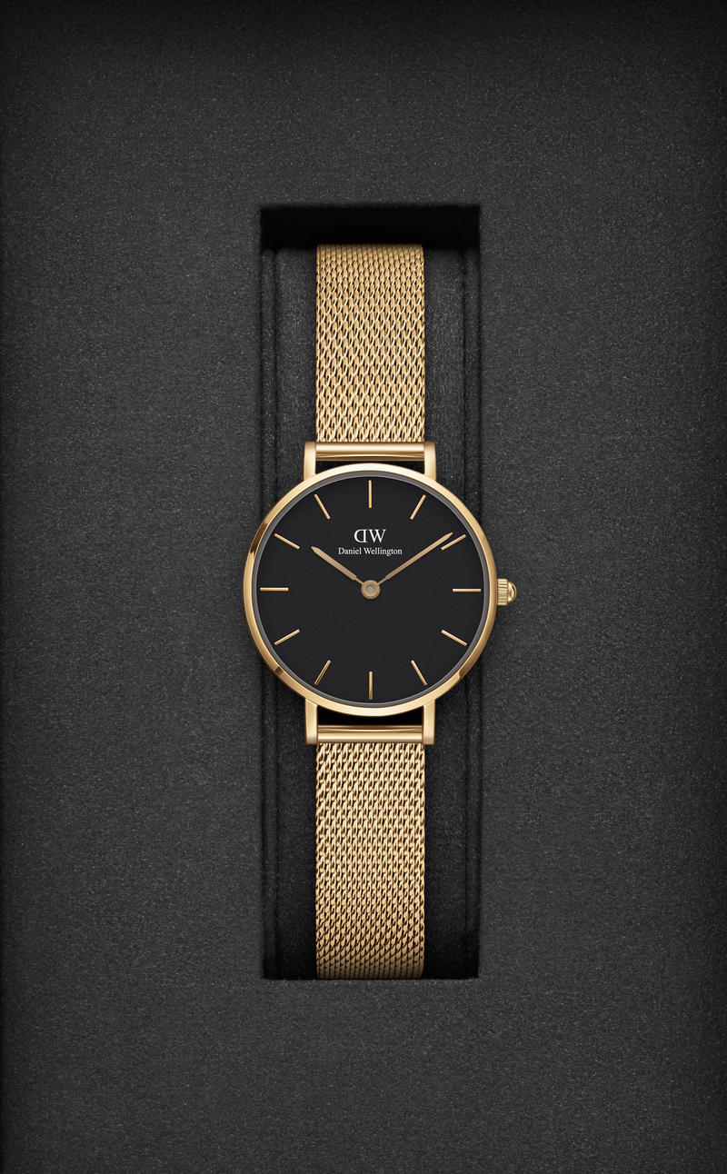 Daniel Wellington Gold Petite Evergold 28mm watch