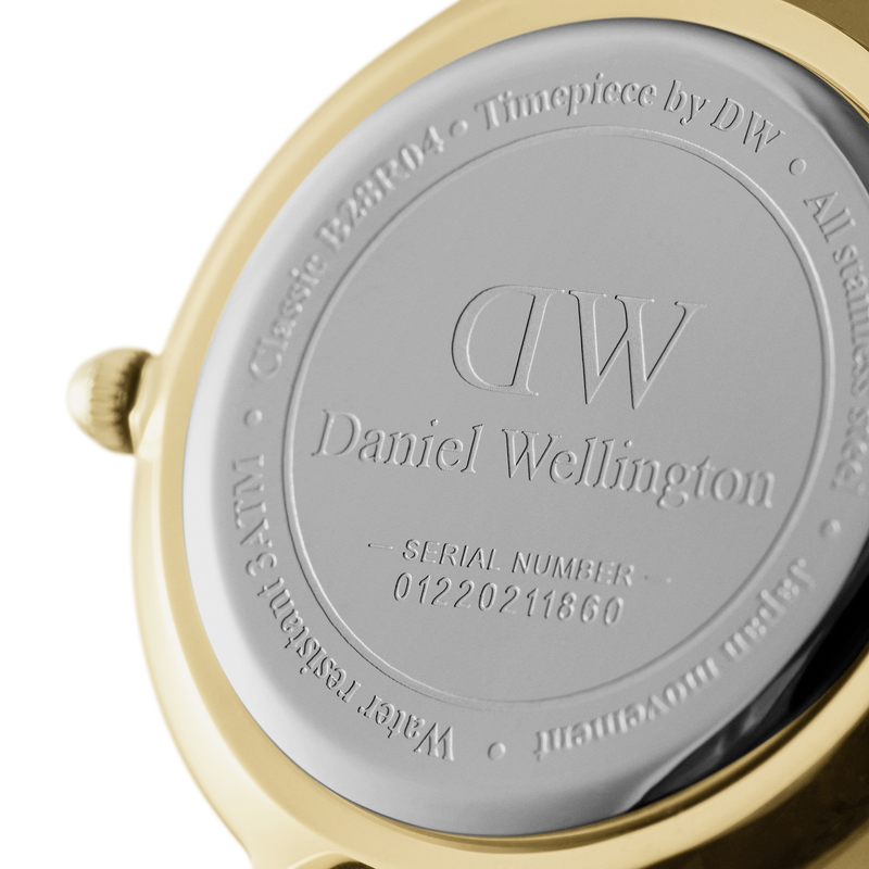 Daniel Wellington Gold Petite Evergold 28mm watch