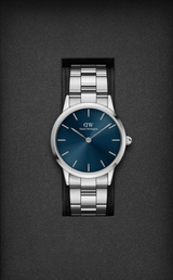 Daniel Wellington Silver Iconic Arctic 36mm watch