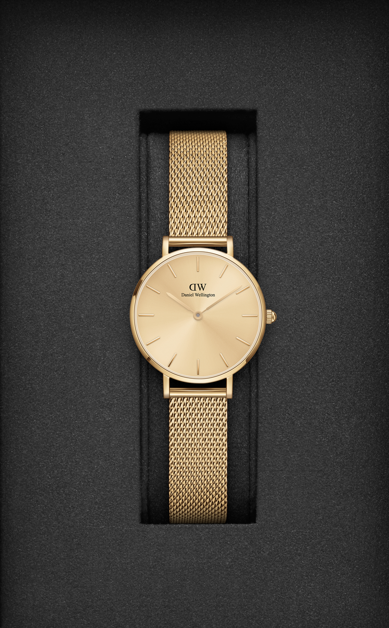 Daniel Wellington Gold Petite Unitone 28mm watch