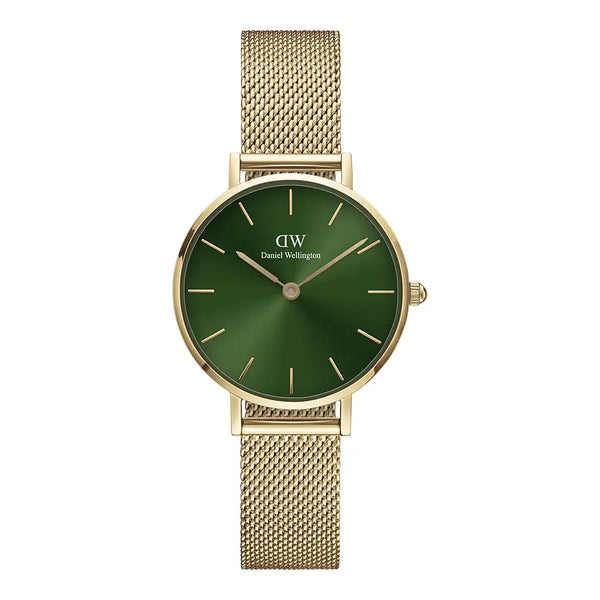 Daniel Wellington Gold Petite Emerald 28mm watch