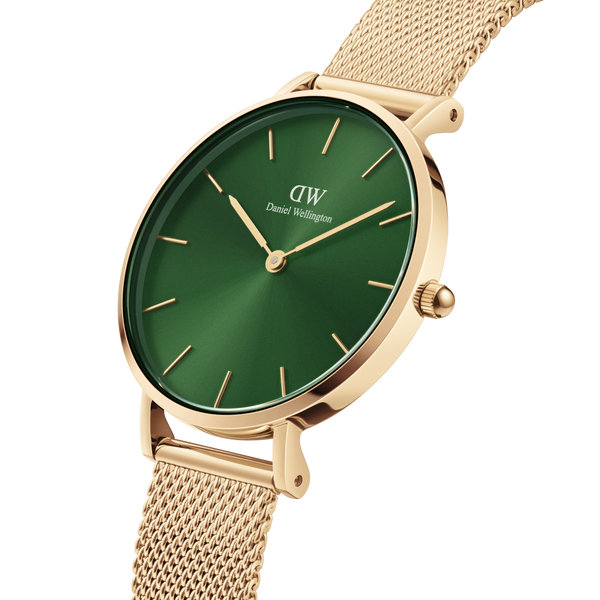 Daniel Wellington Gold Petite Emerald 32mm watch