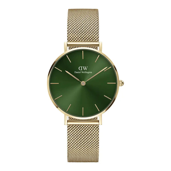 Daniel Wellington Gold Petite Emerald 32mm watch Matthew Stephens