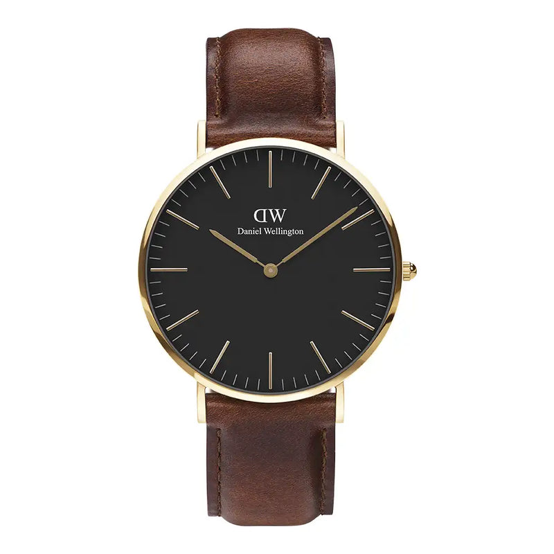 Daniel Wellington Gold Classic St Mawes 40mm watch