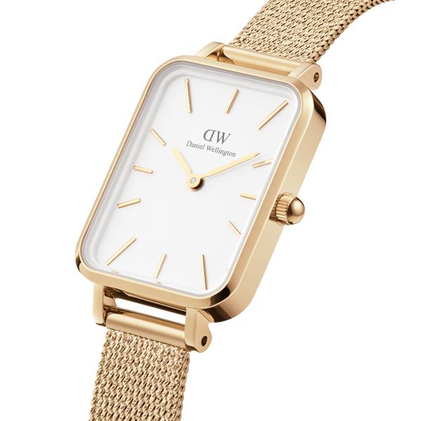 Daniel Wellington Gold Quadro Pressed Evergold 20X26mm watch