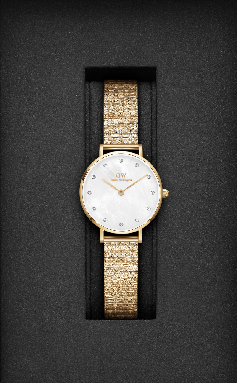 Daniel Wellington Gold Petite Lumine 28mm watch