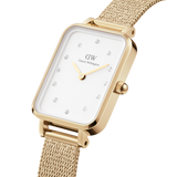 Daniel Wellington Gold Quadro Lumine 20X26mm watch