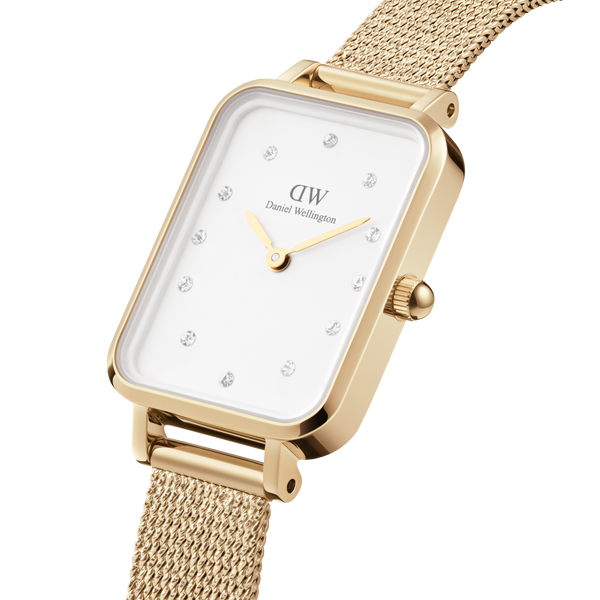 Daniel Wellington Gold Quadro Lumine 20X26mm watch