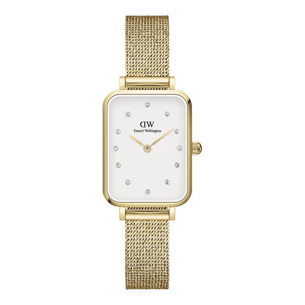 Daniel Wellington Gold Quadro Lumine 20X26mm watch