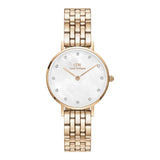 Daniel Wellington Rose Gold Petite 5-Link 28mm watch