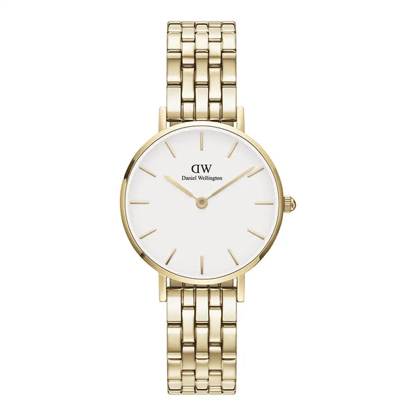 Daniel Wellington Gold Petite 5-Link 28mm watch