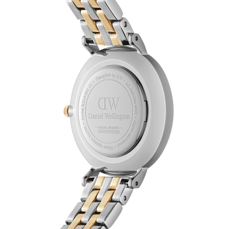 Daniel Wellington Gold and Silver Petite 5-Link 28mm watch