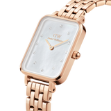 Daniel Wellington Rose Gold Quadro 5-Link 20X26mm watch