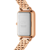 Daniel Wellington Rose Gold Quadro 5-Link 20X26mm watch