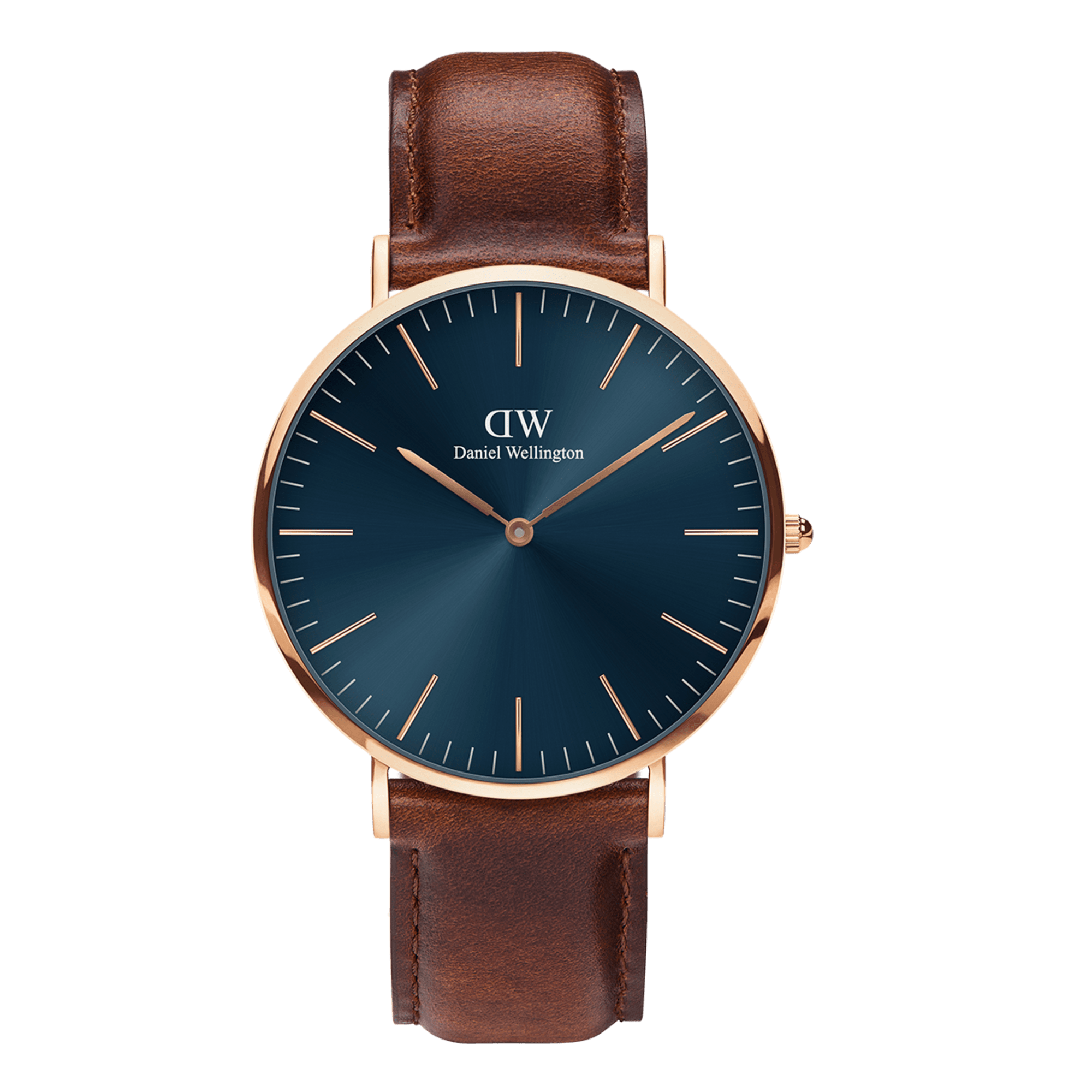 Daniel Wellington Mens Classic St Mawes Arctic Blue 40mm Watch