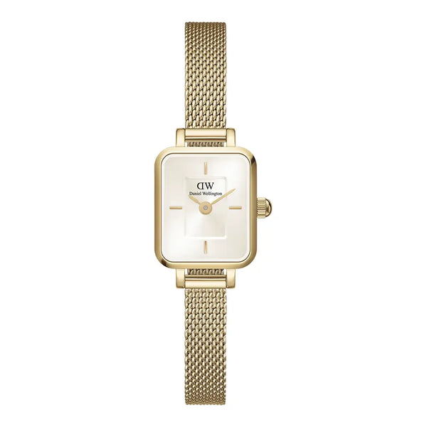 Daniel Wellington Gold Quadro Mini 15.4X18.2mm watch