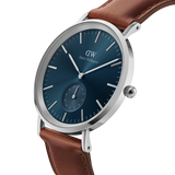 Daniel Wellington Silver Classic Multi-Eye 40mm watch