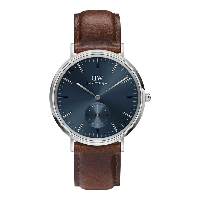 Daniel Wellington Silver Classic Multi-Eye 40mm watch