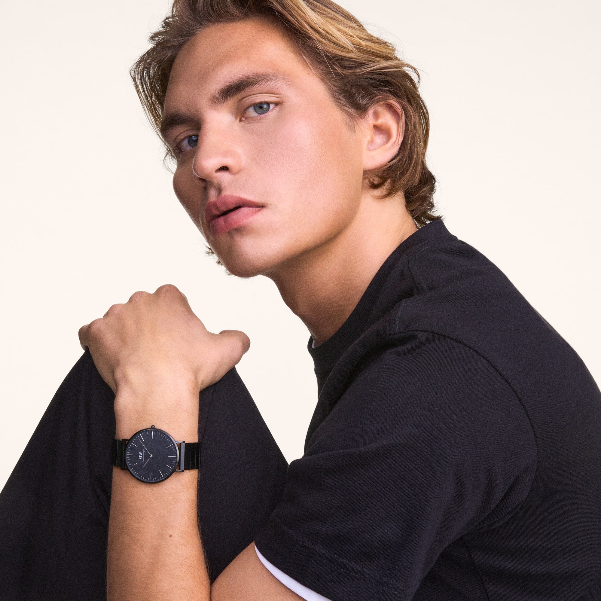 Daniel Wellington Classic Piano Link Graphite Watch
