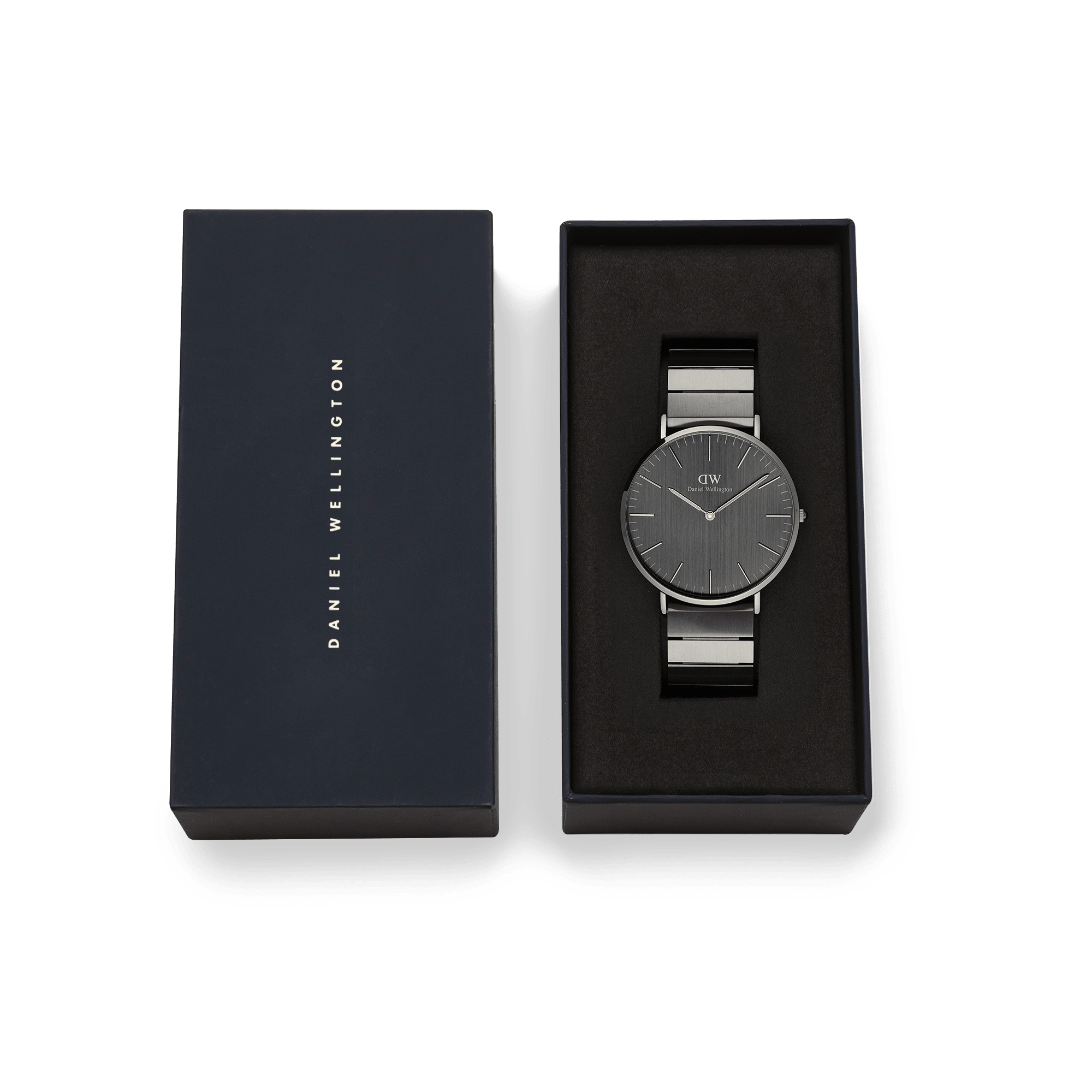 Daniel Wellington Classic Piano Link Graphite Watch