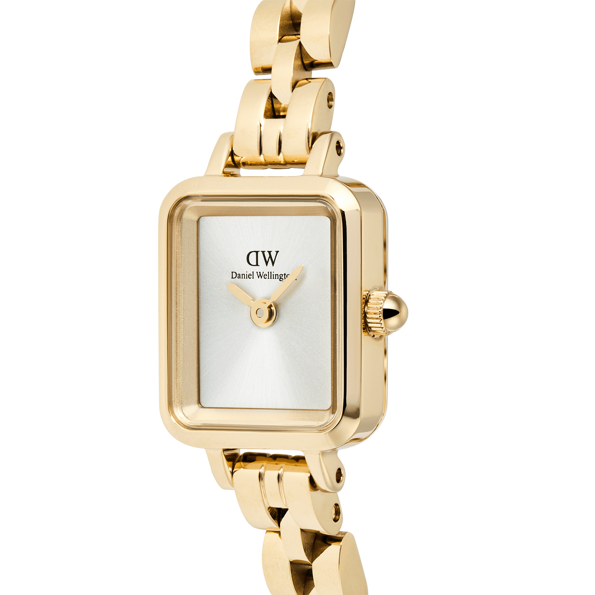 Daniel Wellington Quadro Mini Arch Gold White Sunray