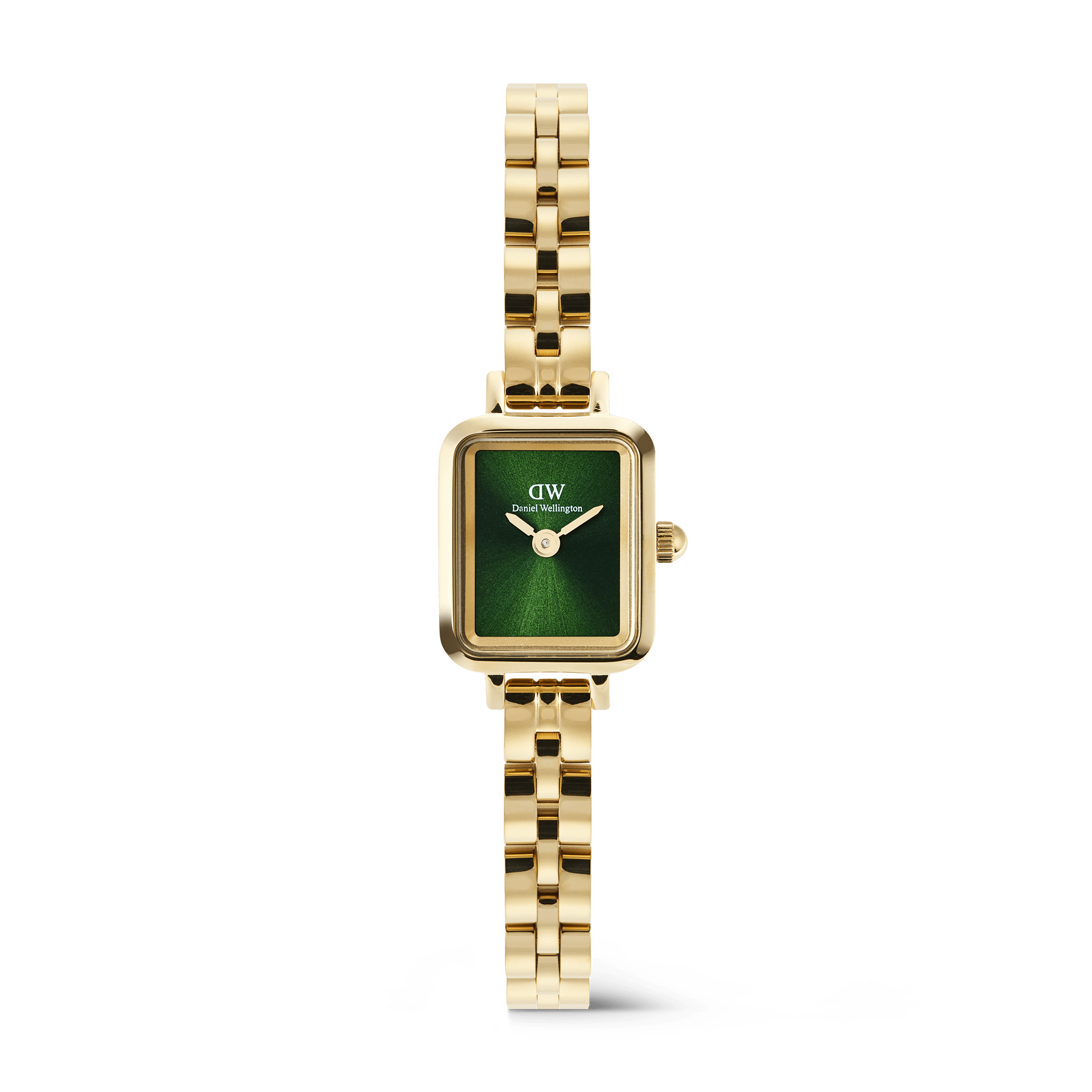 Daniel Wellington Ladies Quadro Mini Arch Emerald Green 15.4x18.2mm Watch
