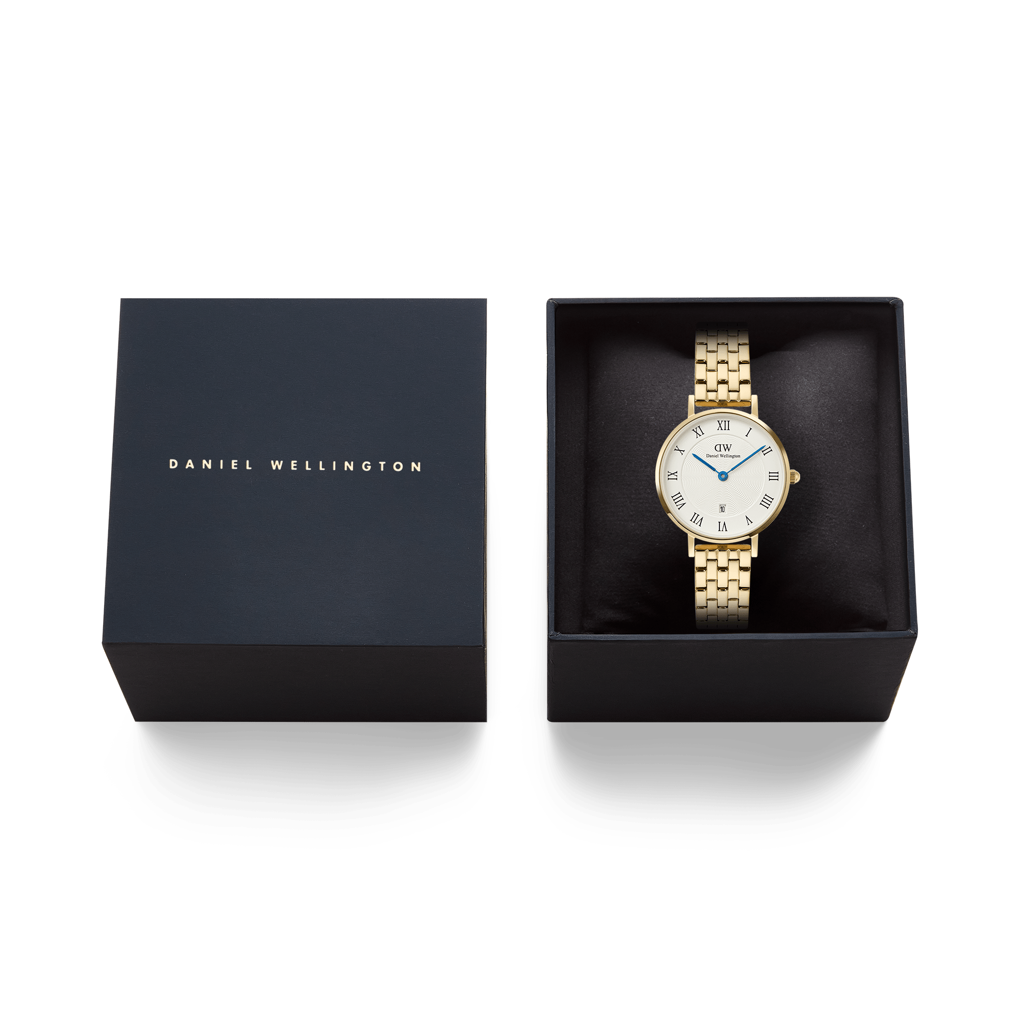 Daniel Wellington Ladies Quadro Mini Arch Emerald Green 15.4x18.2mm Watch