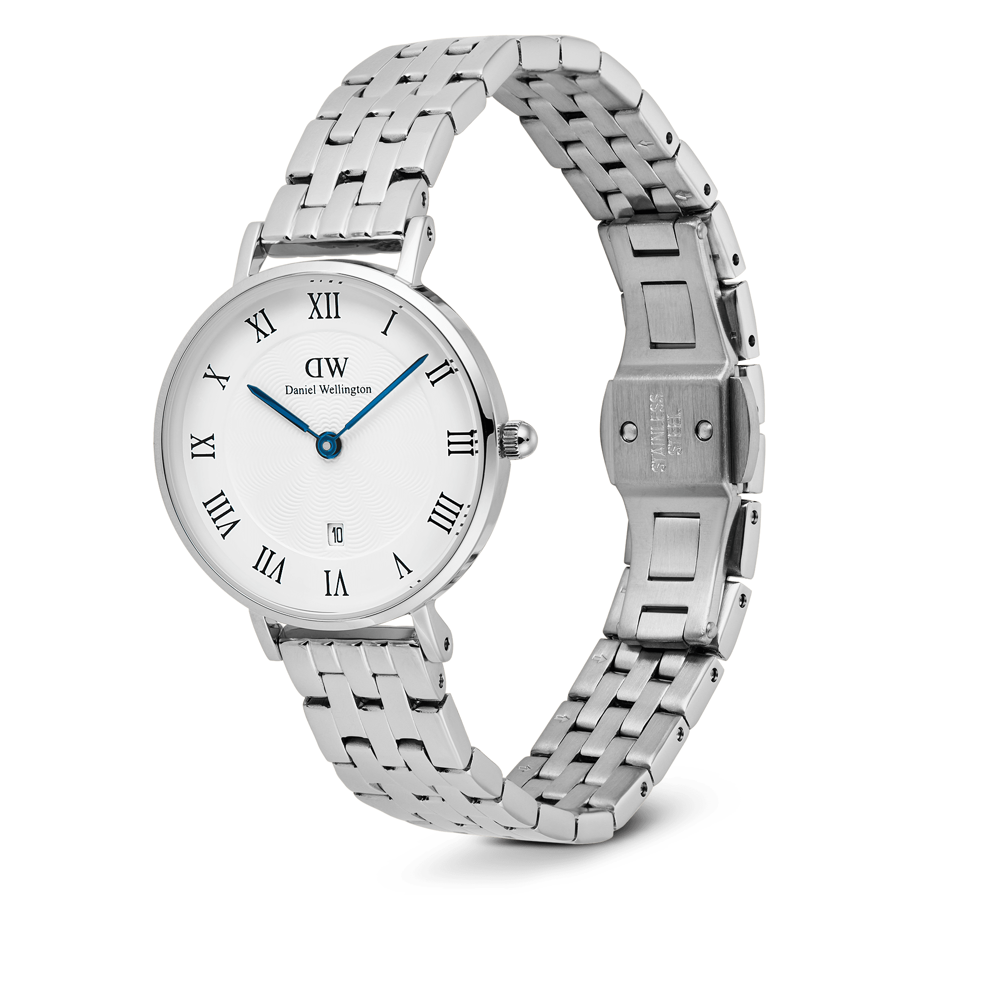 Daniel Wellington Ladies Quadro Mini Arch Emerald Green 15.4x18.2mm Watch