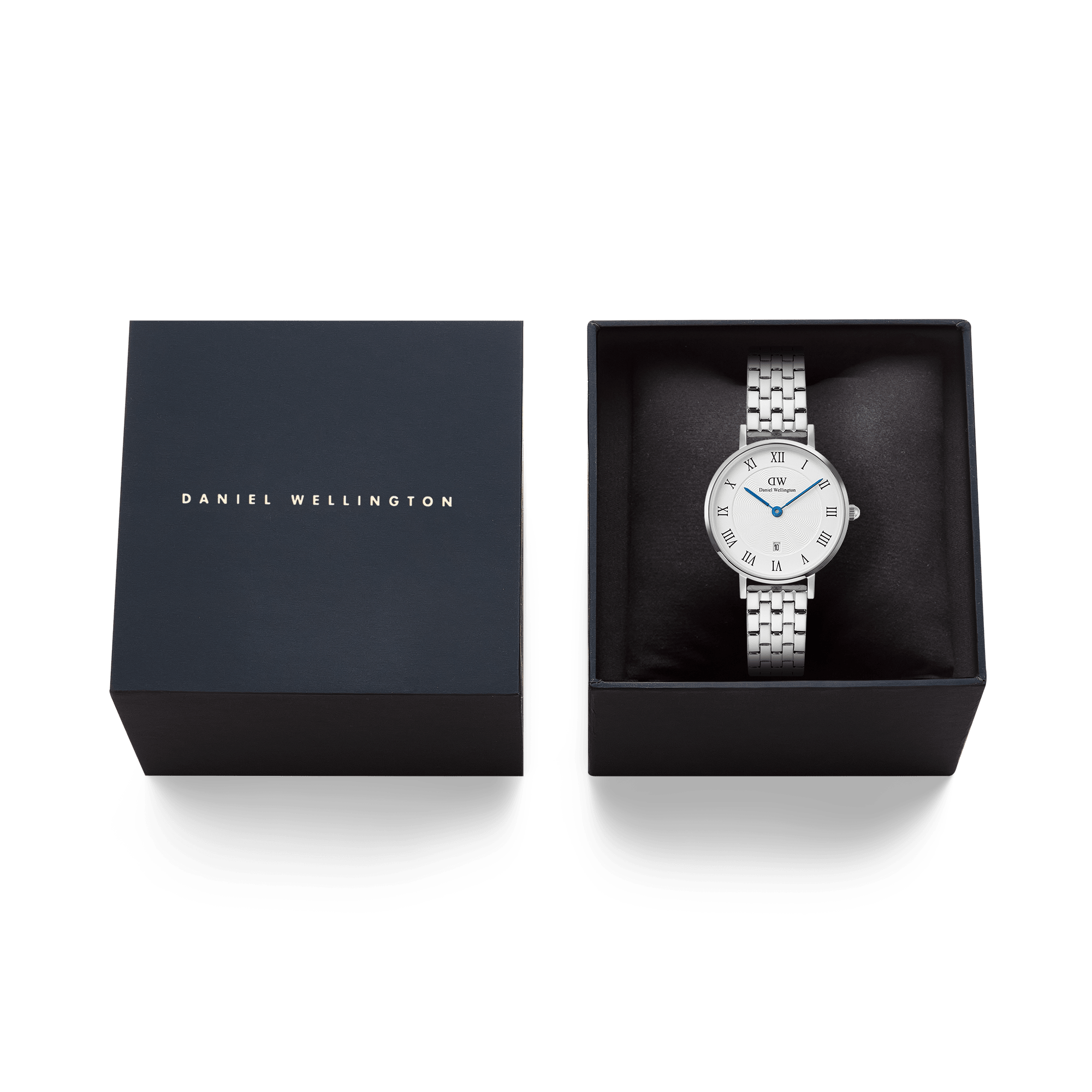 Daniel Wellington Ladies Quadro Mini Arch Emerald Green 15.4x18.2mm Watch