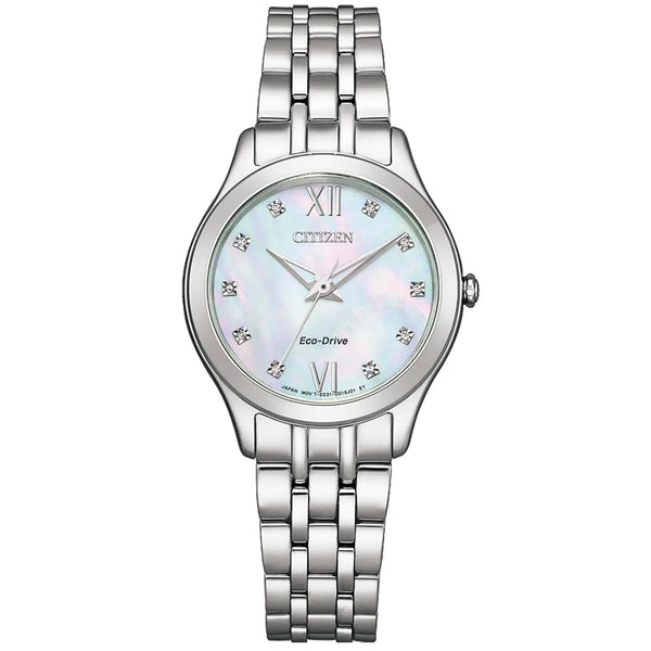 Ladies Eco-Drive Silhouette Diamond 26mm